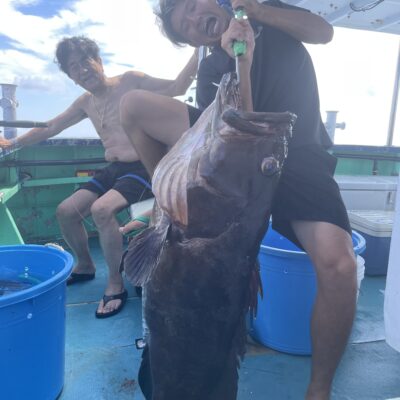 銭洲チビムロ泳がせ・モヒカン達成ですね😊