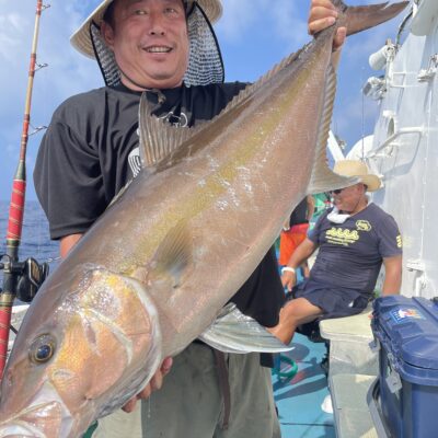 銭洲カンパチ17.1kg😊釣れました😊
