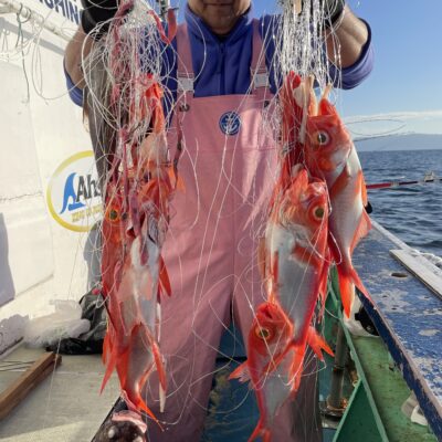 キンメ船😊絶好調ですね😊