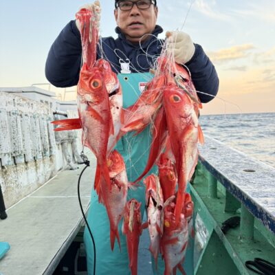 キンメ船😊出船😊