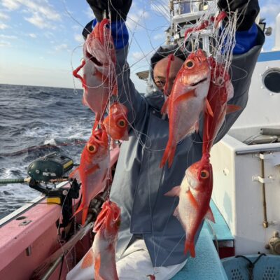 キンメ船😊好評出船😊