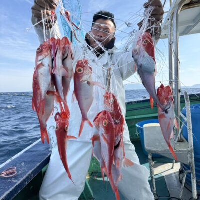 キンメ船😊出船😊