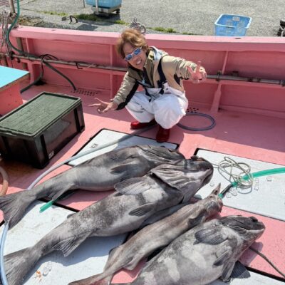 アブラボウズ😊二隻出船😊